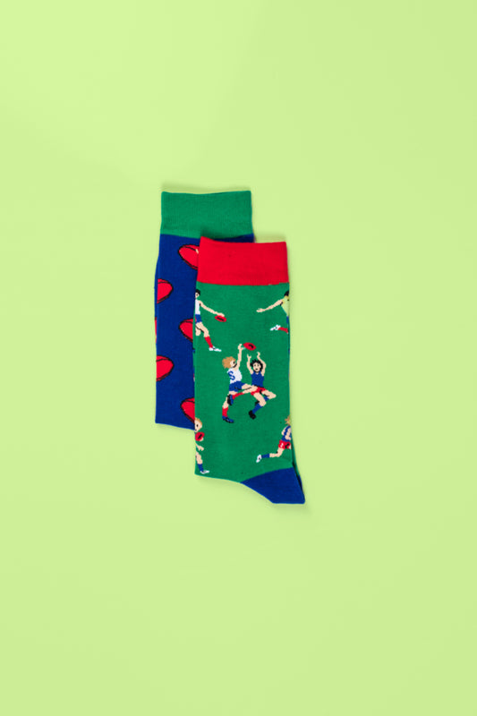 Rugby Mismatch Socks - Pack of 4