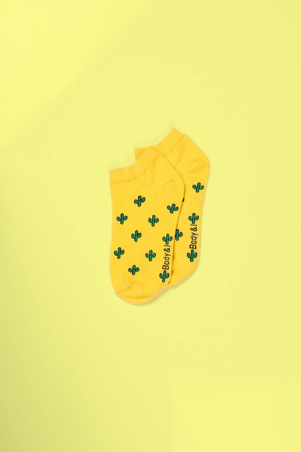 Cactus patterns short ankle socks - Body and I