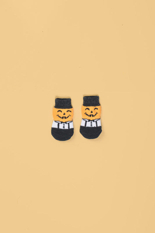 Pumpkin Pet Socks