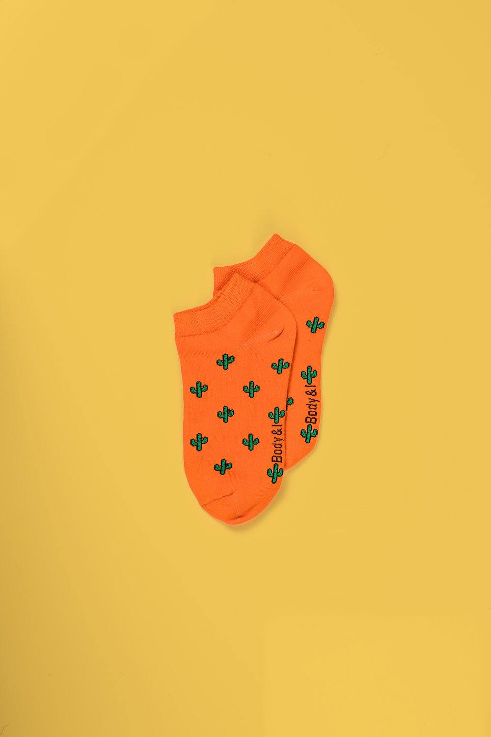 Cactus patterns short ankle socks - Body and I