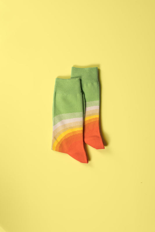 Multicolour Circle Socks