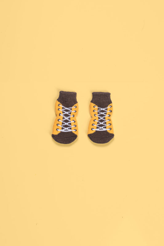 Shoelace Pet Socks