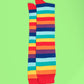 Calf-Length Rainbow Stripe Socks - Body and I