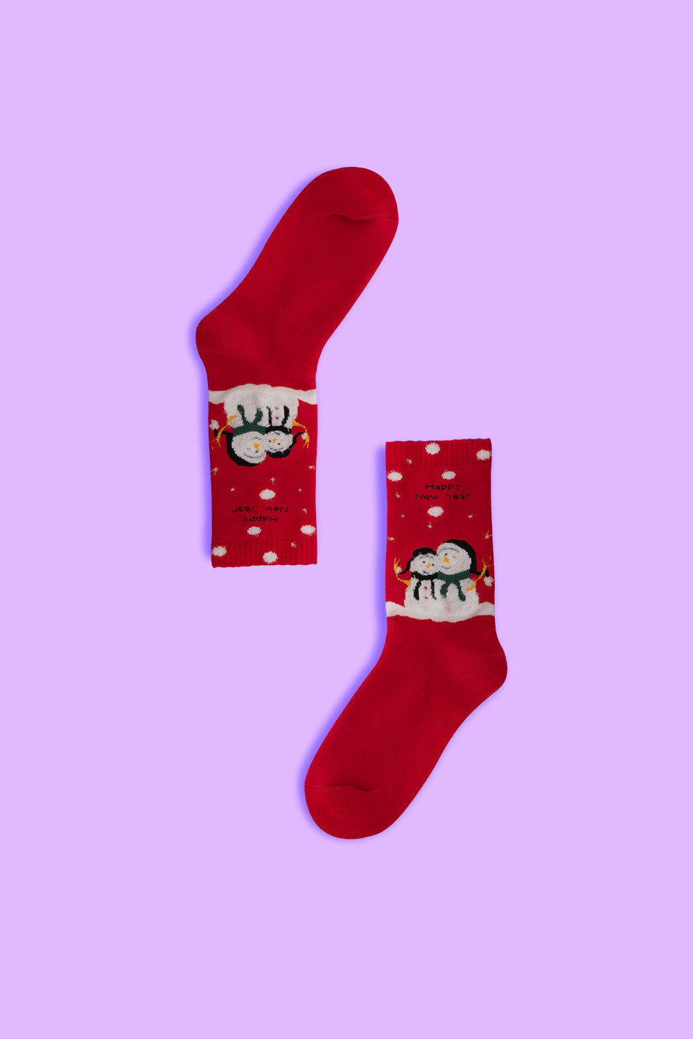 Snowman Christmas Socks - Pack of 2