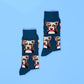 Dog Pattern Socks - Pack of 4