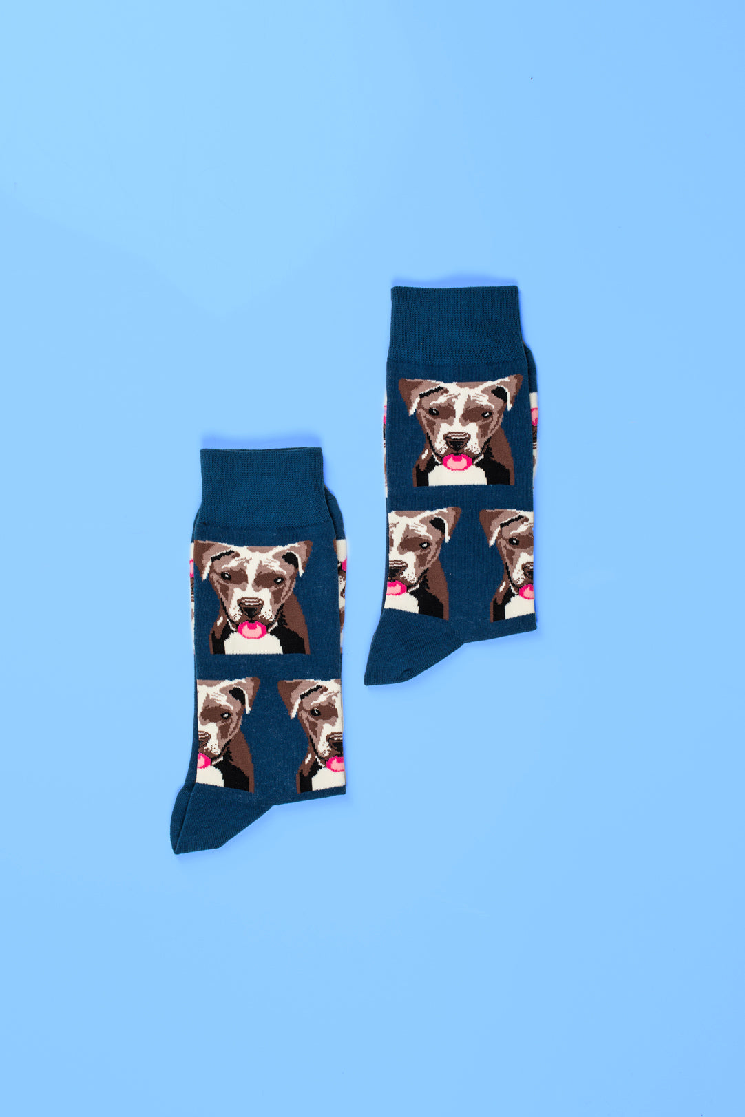 Dog Pattern Socks - Pack of 4