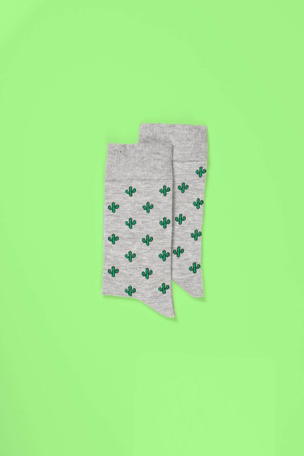 Cactus Pattern Socks - Body and I