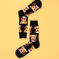 Dog Pattern Socks - Pack of 4