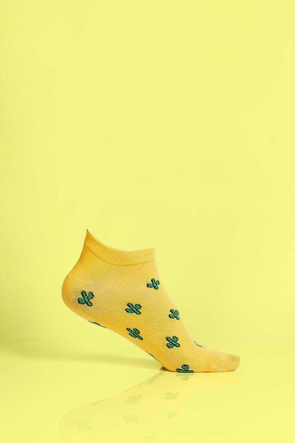 Cactus patterns short ankle socks - Body and I