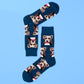 Dog Pattern Socks - Pack of 4