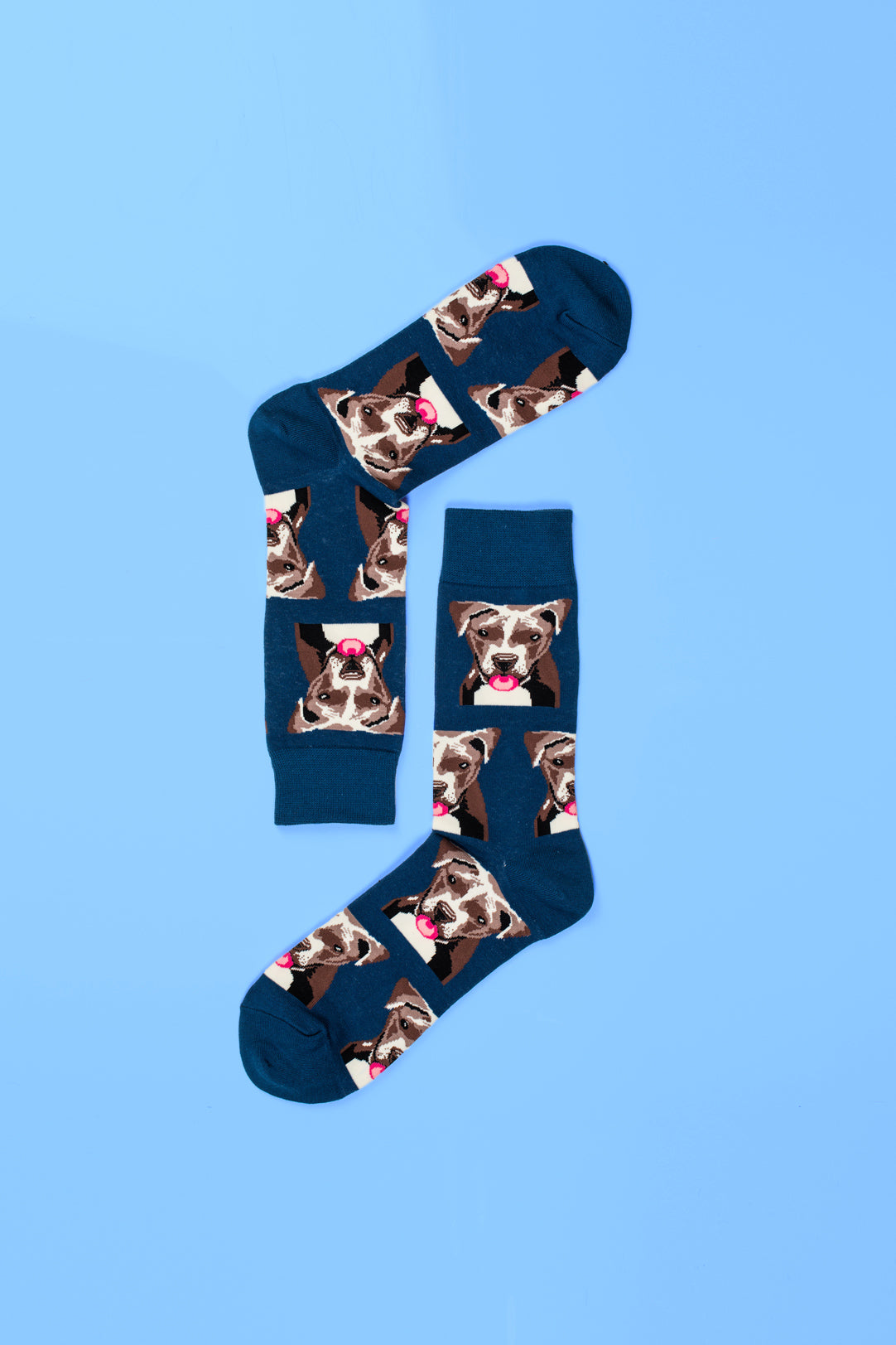 Dog Pattern Socks - Pack of 4