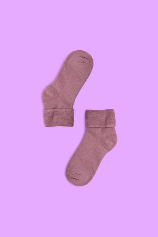 Everyday Purple Thermal Socks