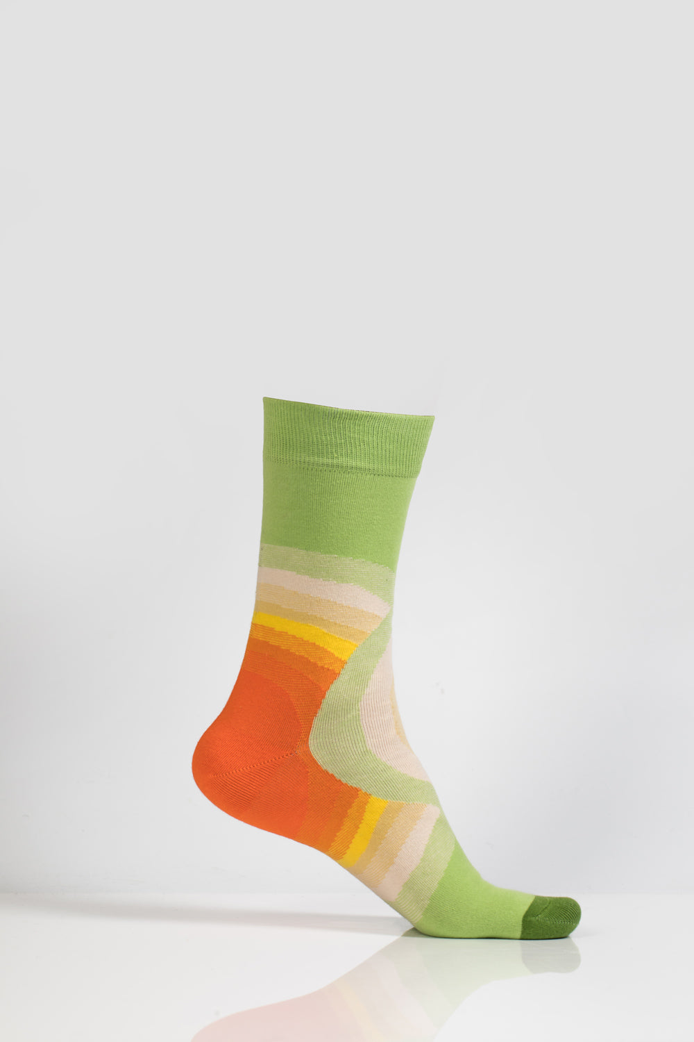 Autumn Colour Swirl Socks