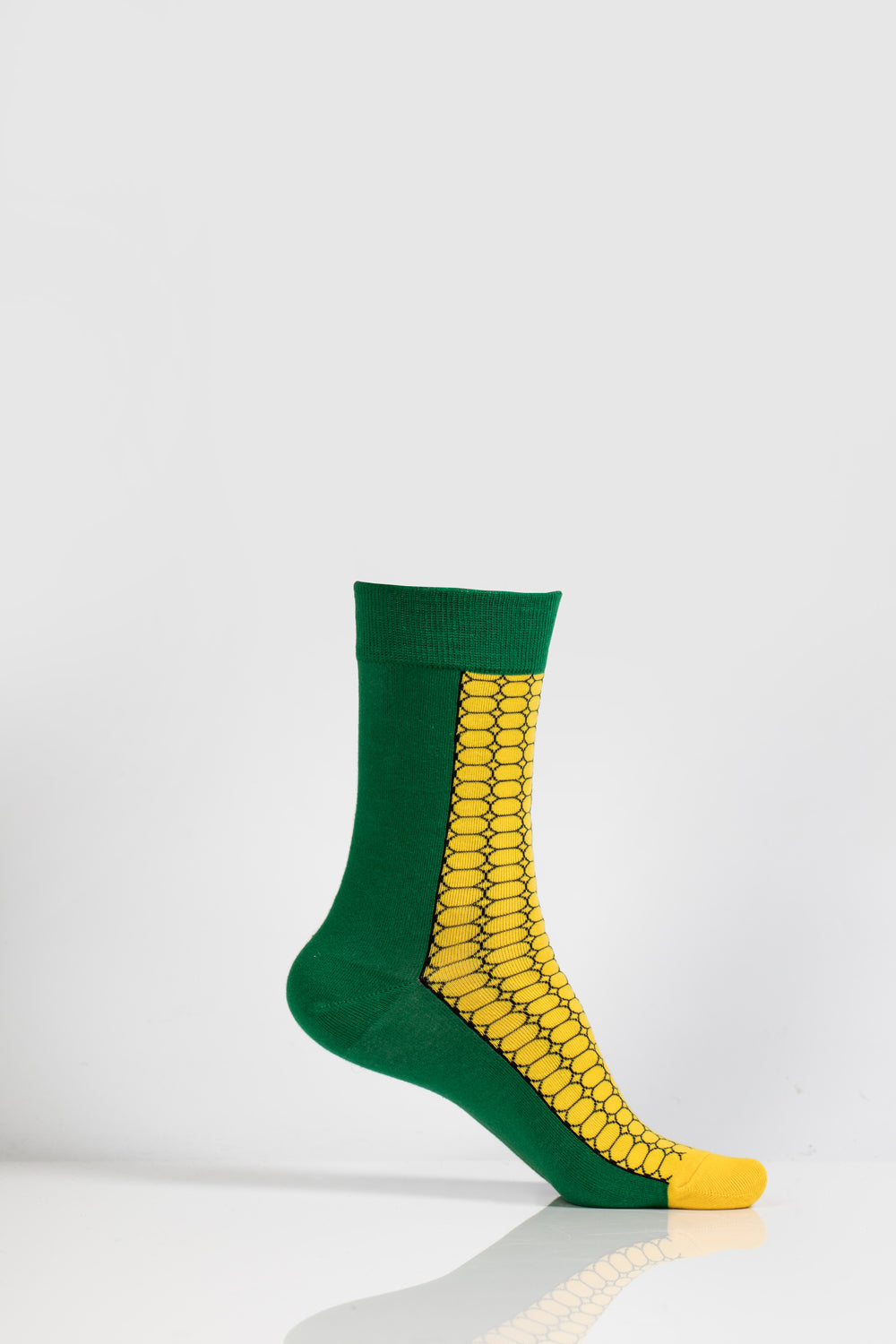 Corn Cartoon Socks