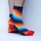 Colourful Checkers Socks