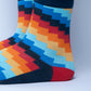 Colourful Checkers Socks