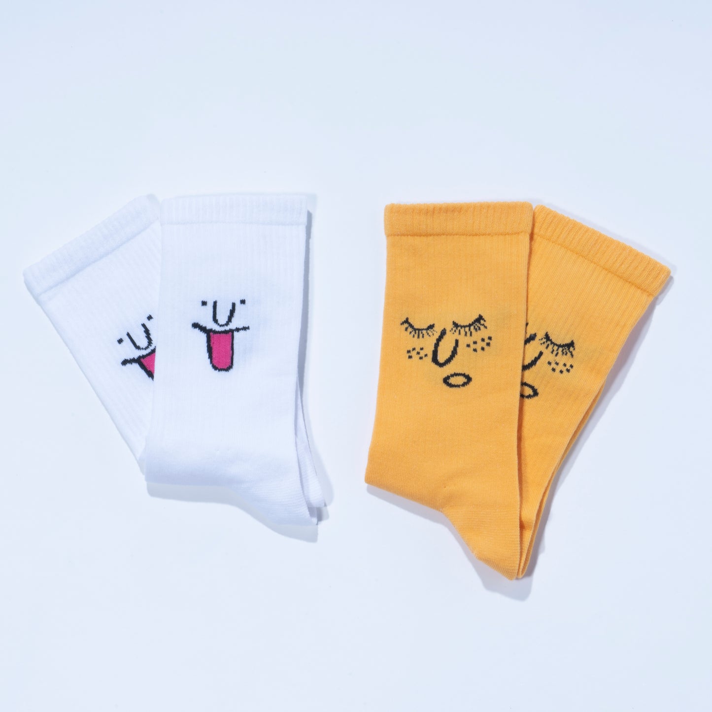 Smiley Face Socks Pack of 4