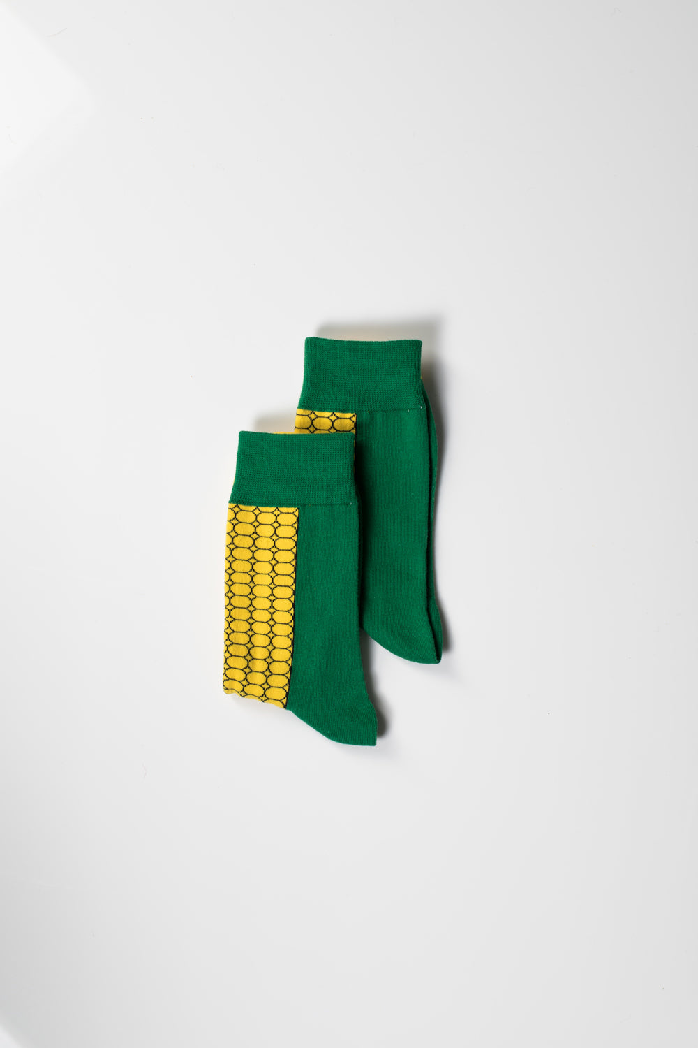 Corn Cartoon Socks