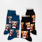 Dog Pattern Socks - Pack of 4