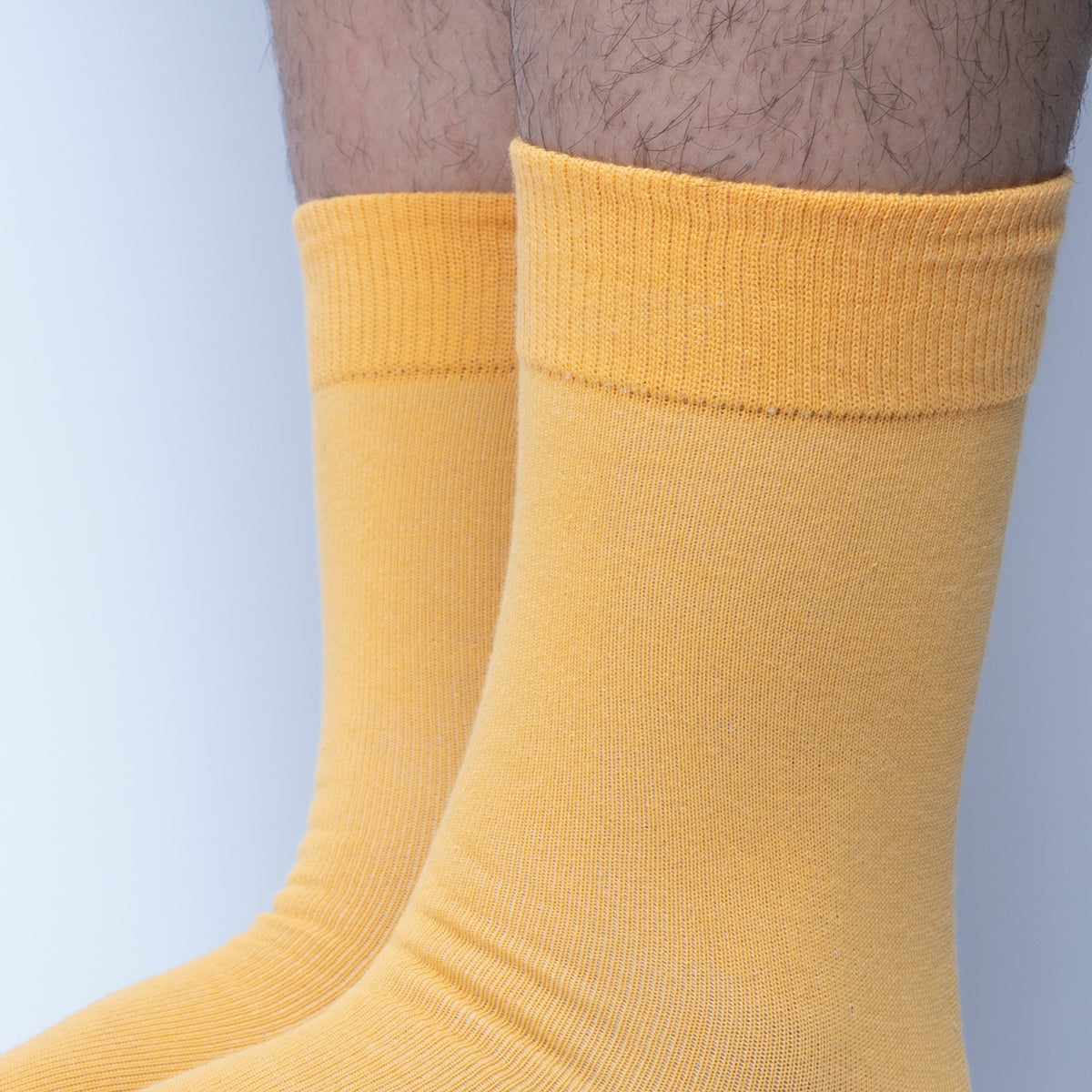 Plain Yellow Socks